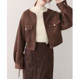 【natural couture】スウェード風ブルゾン | NICE CLAUP / OLIVE des OLIVE　OUTLET | 詳細画像19 