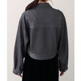 【natural couture】クロップドシャツブルゾン | NICE CLAUP / OLIVE des OLIVE　OUTLET | 詳細画像5 