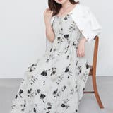 柄1 |  ＜canami＞両サイドプリーツキャミワンピース | NICE CLAUP / OLIVE des OLIVE　OUTLET