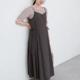  ＜canami＞両サイドプリーツキャミワンピース | NICE CLAUP / OLIVE des OLIVE　OUTLET | 詳細画像15 
