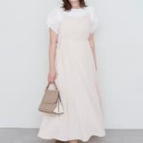 アイボリー |  ＜canami＞両サイドプリーツキャミワンピース | NICE CLAUP / OLIVE des OLIVE　OUTLET