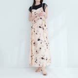 柄2 |  ＜canami＞両サイドプリーツキャミワンピース | NICE CLAUP / OLIVE des OLIVE　OUTLET