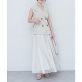 【natural couture】ベストセットキャミワンピース | NICE CLAUP / OLIVE des OLIVE OUTLET | 詳細画像1