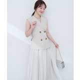 【natural couture】ベストセットキャミワンピース | NICE CLAUP / OLIVE des OLIVE OUTLET | 詳細画像8