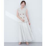 アイボリー | 【natural couture】ベストセットキャミワンピース | NICE CLAUP / OLIVE des OLIVE OUTLET