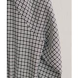 【natural couture】ポコポコチェック袖ボリュームワンピース | NICE CLAUP / OLIVE des OLIVE OUTLET | 詳細画像1