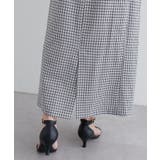 【natural couture】ポコポコチェック袖ボリュームワンピース | NICE CLAUP / OLIVE des OLIVE OUTLET | 詳細画像5