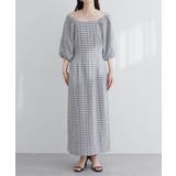 【natural couture】ポコポコチェック袖ボリュームワンピース | NICE CLAUP / OLIVE des OLIVE OUTLET | 詳細画像11