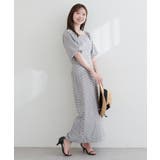 【natural couture】ポコポコチェック袖ボリュームワンピース | NICE CLAUP / OLIVE des OLIVE OUTLET | 詳細画像13