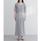 【natural couture】ポコポコチェック袖ボリュームワンピース | NICE CLAUP / OLIVE des OLIVE OUTLET | 詳細画像20