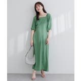 【natural couture】ポコポコチェック袖ボリュームワンピース | NICE CLAUP / OLIVE des OLIVE OUTLET | 詳細画像23