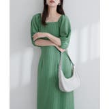 【natural couture】ポコポコチェック袖ボリュームワンピース | NICE CLAUP / OLIVE des OLIVE OUTLET | 詳細画像25