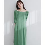 【natural couture】ポコポコチェック袖ボリュームワンピース | NICE CLAUP / OLIVE des OLIVE OUTLET | 詳細画像26