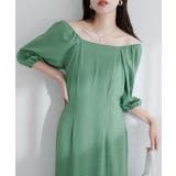 【natural couture】ポコポコチェック袖ボリュームワンピース | NICE CLAUP / OLIVE des OLIVE OUTLET | 詳細画像27