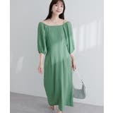 【natural couture】ポコポコチェック袖ボリュームワンピース | NICE CLAUP / OLIVE des OLIVE OUTLET | 詳細画像28