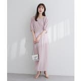 【natural couture】ポコポコチェック袖ボリュームワンピース | NICE CLAUP / OLIVE des OLIVE OUTLET | 詳細画像30