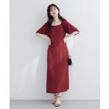 【natural couture】ポコポコチェック袖ボリュームワンピース | NICE CLAUP / OLIVE des OLIVE OUTLET | 詳細画像36