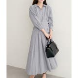 柄3 | スキッパー衿7部袖ワンピース | NICE CLAUP / OLIVE des OLIVE OUTLET