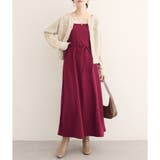 ボルドー | 【natural couture】楽ちんキャミワンピース | NICE CLAUP / OLIVE des OLIVE　OUTLET