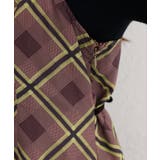 【natural couture】ベロア切り替えキャミワンピース | NICE CLAUP / OLIVE des OLIVE　OUTLET | 詳細画像9 