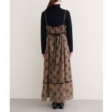 【natural couture】ベロア切り替えキャミワンピース | NICE CLAUP / OLIVE des OLIVE　OUTLET | 詳細画像17 