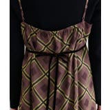 【natural couture】ベロア切り替えキャミワンピース | NICE CLAUP / OLIVE des OLIVE　OUTLET | 詳細画像19 