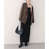 【natural couture】流線ストライプナローワンピース | NICE CLAUP / OLIVE des OLIVE　OUTLET | 詳細画像11 