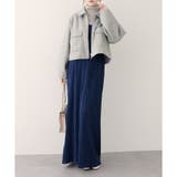 【natural couture】流線ストライプナローワンピース | NICE CLAUP / OLIVE des OLIVE　OUTLET | 詳細画像9 