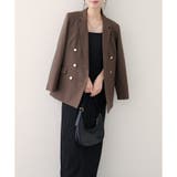 ブラック | 【natural couture】流線ストライプナローワンピース | NICE CLAUP / OLIVE des OLIVE　OUTLET