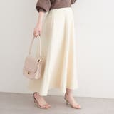 【natural couture】エンボスジャガードスカート | NICE CLAUP / OLIVE des OLIVE　OUTLET | 詳細画像1 