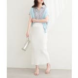 【natural couture】UVカット付きリブニットタイトスカート | NICE CLAUP / OLIVE des OLIVE　OUTLET | 詳細画像9 
