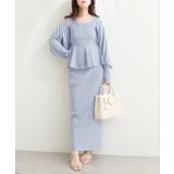 【natural couture】UVカット付きリブニットタイトスカート | NICE CLAUP / OLIVE des OLIVE　OUTLET | 詳細画像16 