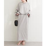 【natural couture】スリット釦ナロースカート | NICE CLAUP / OLIVE des OLIVE　OUTLET | 詳細画像2 