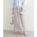 【natural couture】スリット釦ナロースカート | NICE CLAUP / OLIVE des OLIVE　OUTLET | 詳細画像7 