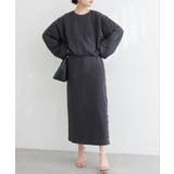 【natural couture】スリット釦ナロースカート | NICE CLAUP / OLIVE des OLIVE　OUTLET | 詳細画像11 