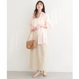 【natural couture】スリット釦ナロースカート | NICE CLAUP / OLIVE des OLIVE　OUTLET | 詳細画像18 