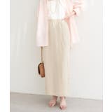 【natural couture】スリット釦ナロースカート | NICE CLAUP / OLIVE des OLIVE　OUTLET | 詳細画像19 