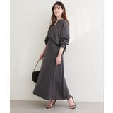 【natural couture】〈ako〉Aラインダンボールスカート | NICE CLAUP / OLIVE des OLIVE　OUTLET | 詳細画像14 