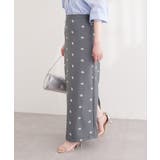 【natural couture】花柄ツイルナロースカート | NICE CLAUP / OLIVE des OLIVE　OUTLET | 詳細画像22 