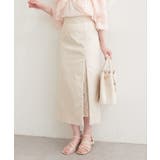 【natural couture】＜mizumami＞スリットレーススカート | NICE CLAUP / OLIVE des OLIVE　OUTLET | 詳細画像8 