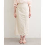 【natural couture】＜mizumami＞スリットレーススカート | NICE CLAUP / OLIVE des OLIVE　OUTLET | 詳細画像15 