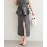 【natural couture】＜mizumami＞スリットレーススカート | NICE CLAUP / OLIVE des OLIVE　OUTLET | 詳細画像31 