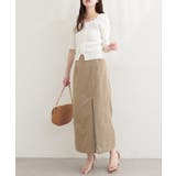 【natural couture】＜mizumami＞スリットレーススカート | NICE CLAUP / OLIVE des OLIVE　OUTLET | 詳細画像35 