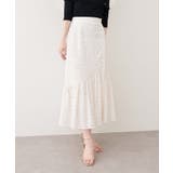 【natural couture】フロントボタンマーメイドスカート | NICE CLAUP / OLIVE des OLIVE OUTLET | 詳細画像3