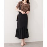 【natural couture】フロントボタンマーメイドスカート | NICE CLAUP / OLIVE des OLIVE OUTLET | 詳細画像19