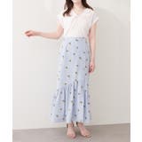 【natural couture】フロントボタンマーメイドスカート | NICE CLAUP / OLIVE des OLIVE OUTLET | 詳細画像9