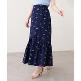【natural couture】フロントボタンマーメイドスカート | NICE CLAUP / OLIVE des OLIVE OUTLET | 詳細画像11