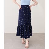 【natural couture】フロントボタンマーメイドスカート | NICE CLAUP / OLIVE des OLIVE OUTLET | 詳細画像12
