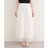 【natural couture】フラワーチュールスカート | NICE CLAUP / OLIVE des OLIVE OUTLET | 詳細画像6