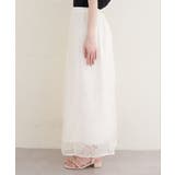 【natural couture】フラワーチュールスカート | NICE CLAUP / OLIVE des OLIVE OUTLET | 詳細画像7